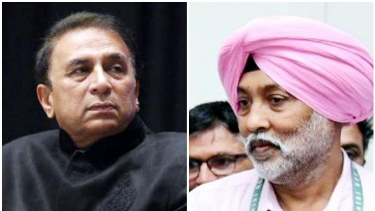 Sunil Gavaskar and MP Sigh (Getty, Twitter)