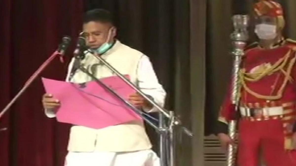 संतोष सुमन मांझी ने ली शपथ