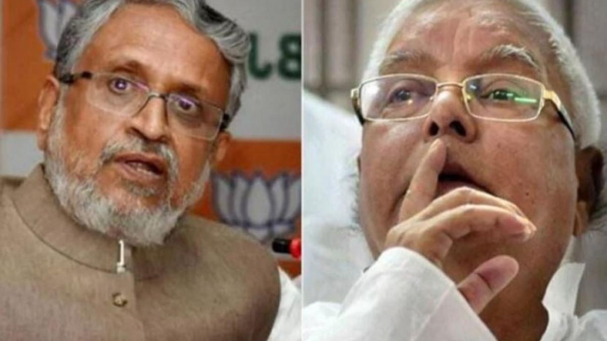 सुशील कुमार मोदी-लालू प्रसाद यादव (फाइल फोटो)