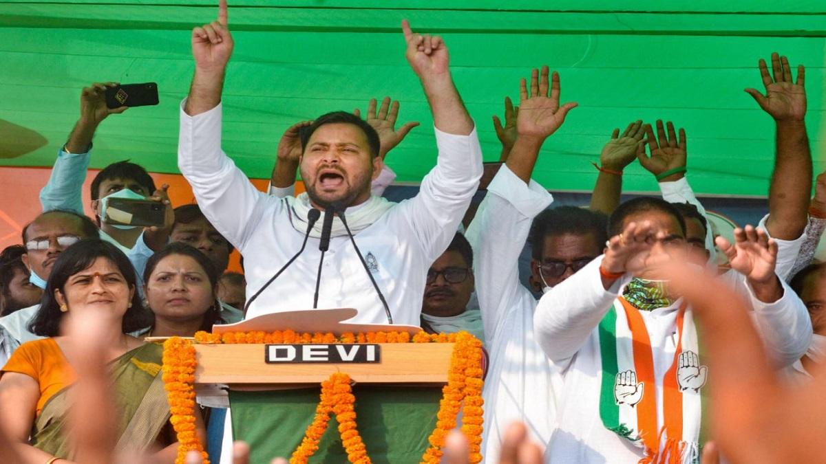 आरजेडी नेता तेजस्वी यादव (फाइल फोटो)