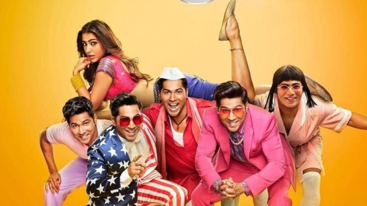 कुली नंबर वन पोस्टर