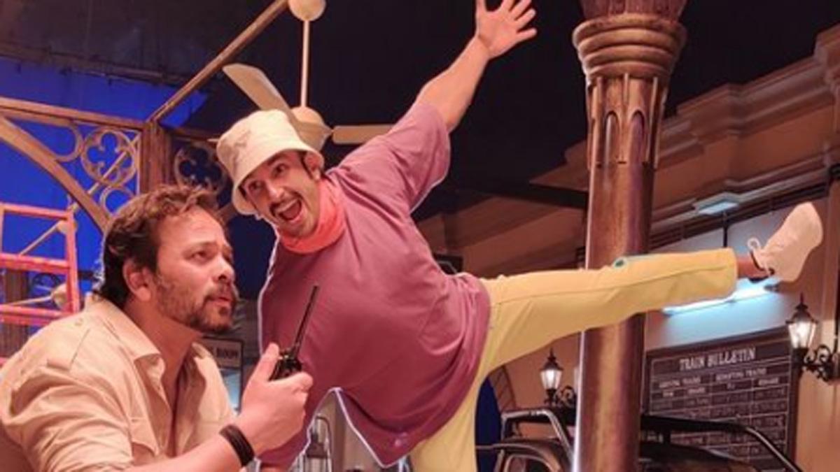 सर्कस फ‍िल्म BTS फोटो 