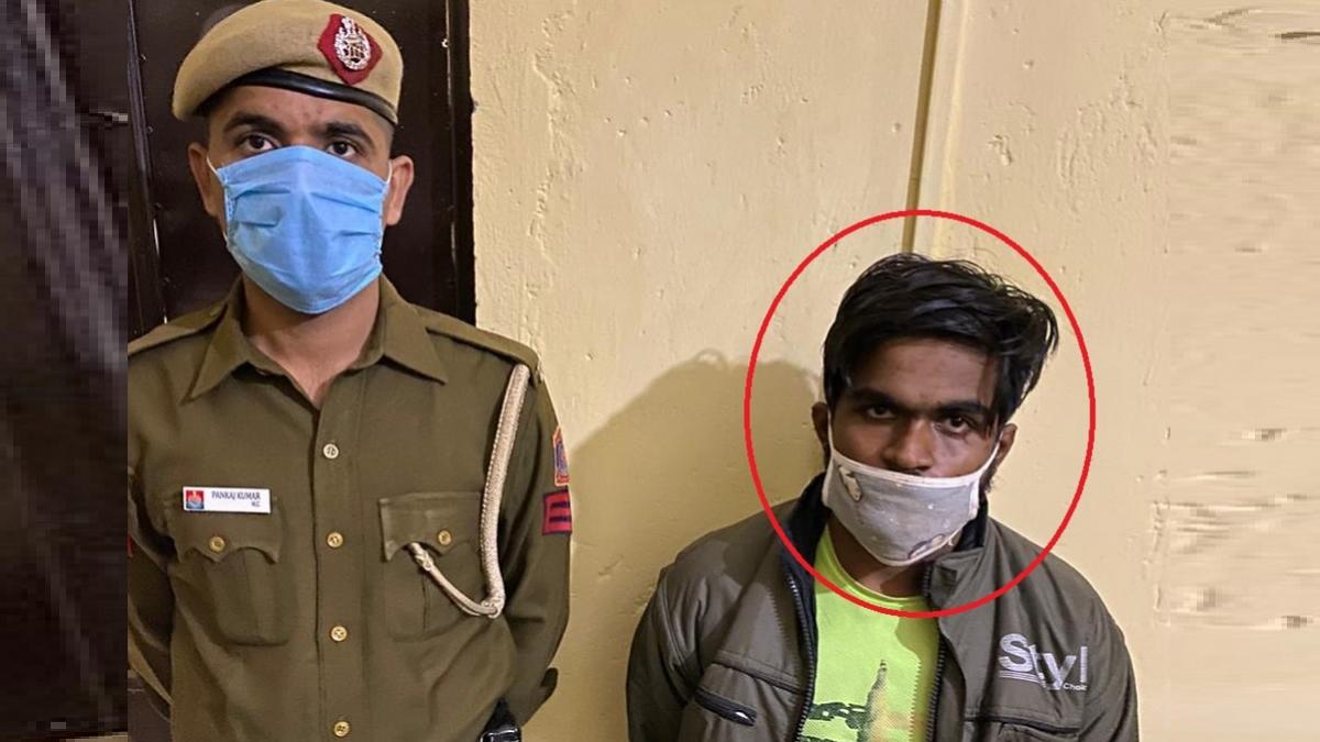 पुलिस ने शक के आधार पर आरोपी को पकड़ लिया