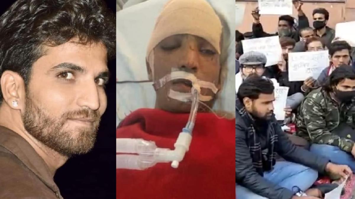 अभिषेक की हत्या के विरोध में जयपुर के पत्रकारों ने धरना भी दिया