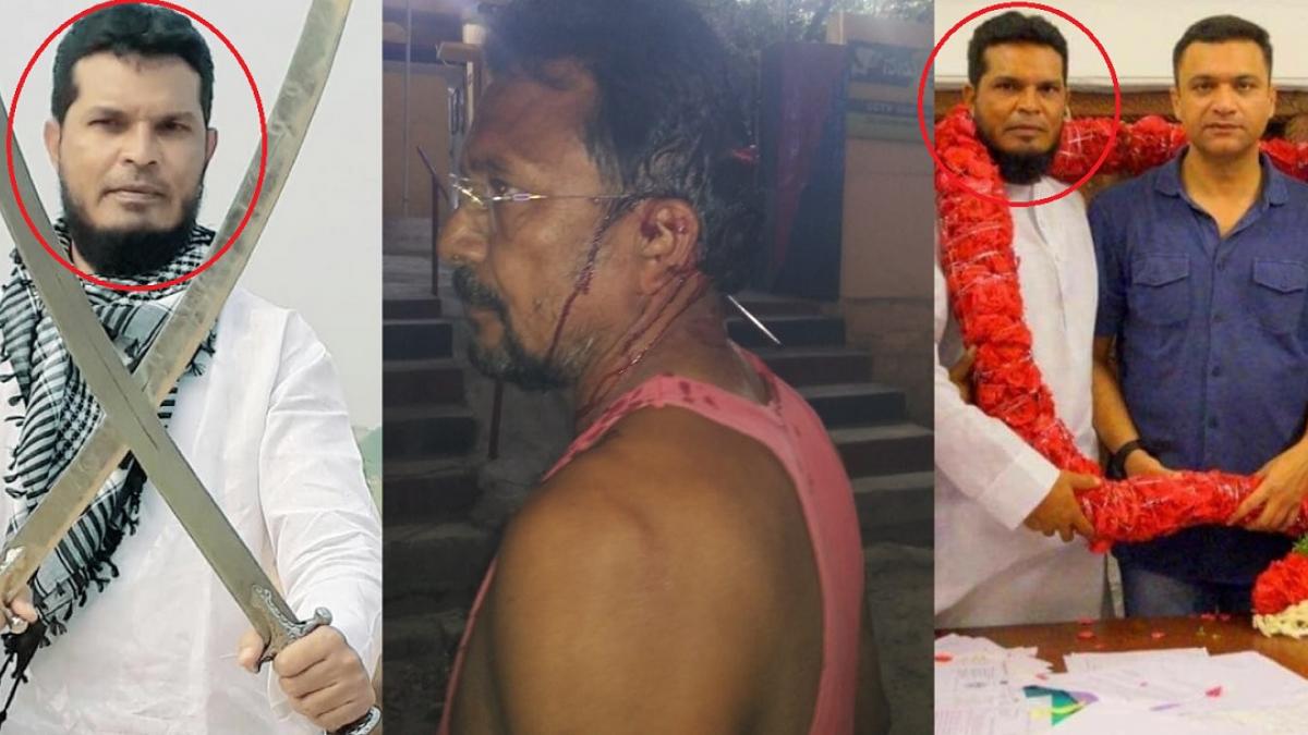 फारूक की फायरिंग में तीन लोग गोली लगने से घायल हो गए