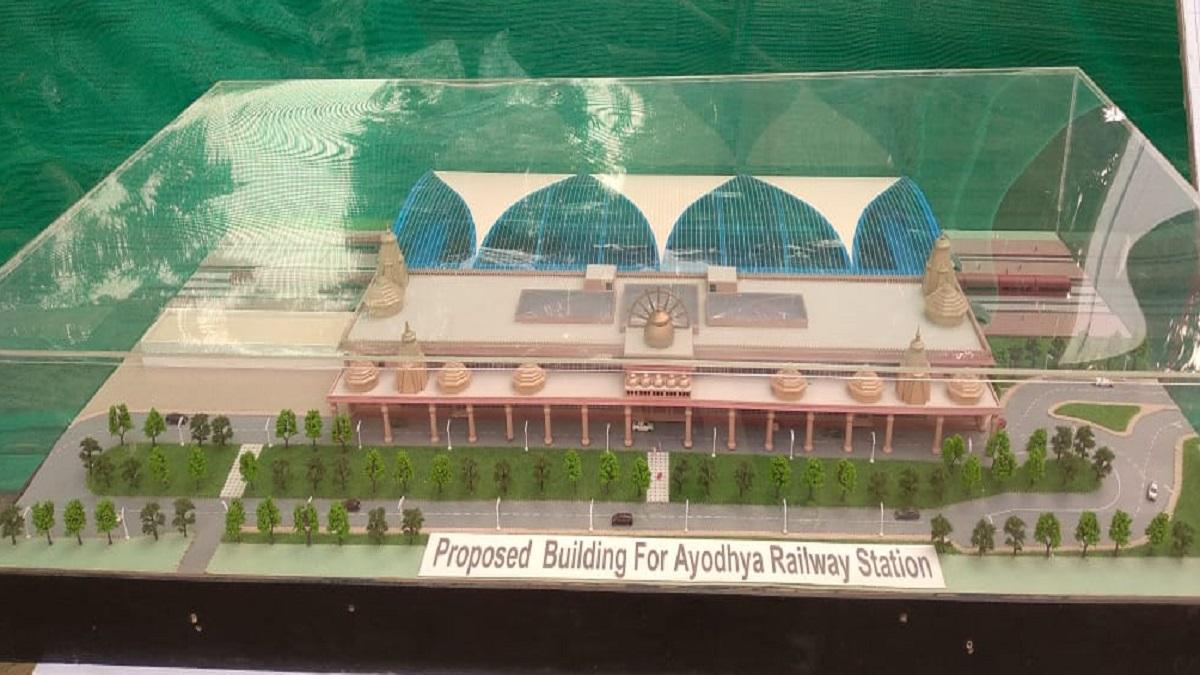 मंदिर जैसा भव्य होगा रेलवे स्टेशन (फोटो- आजतक)