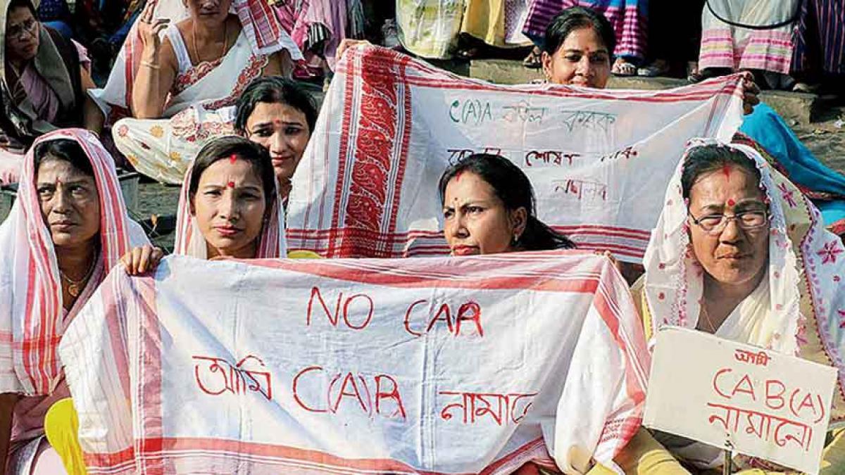 सीएए के खिलाफ असम में विरोध प्रदर्शन (फाइल फोटो)