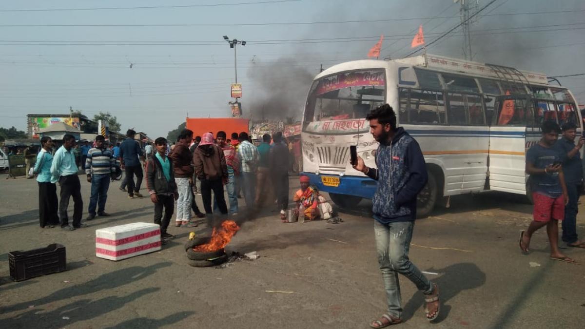 बंगाल के नंदीग्राम में बवाल