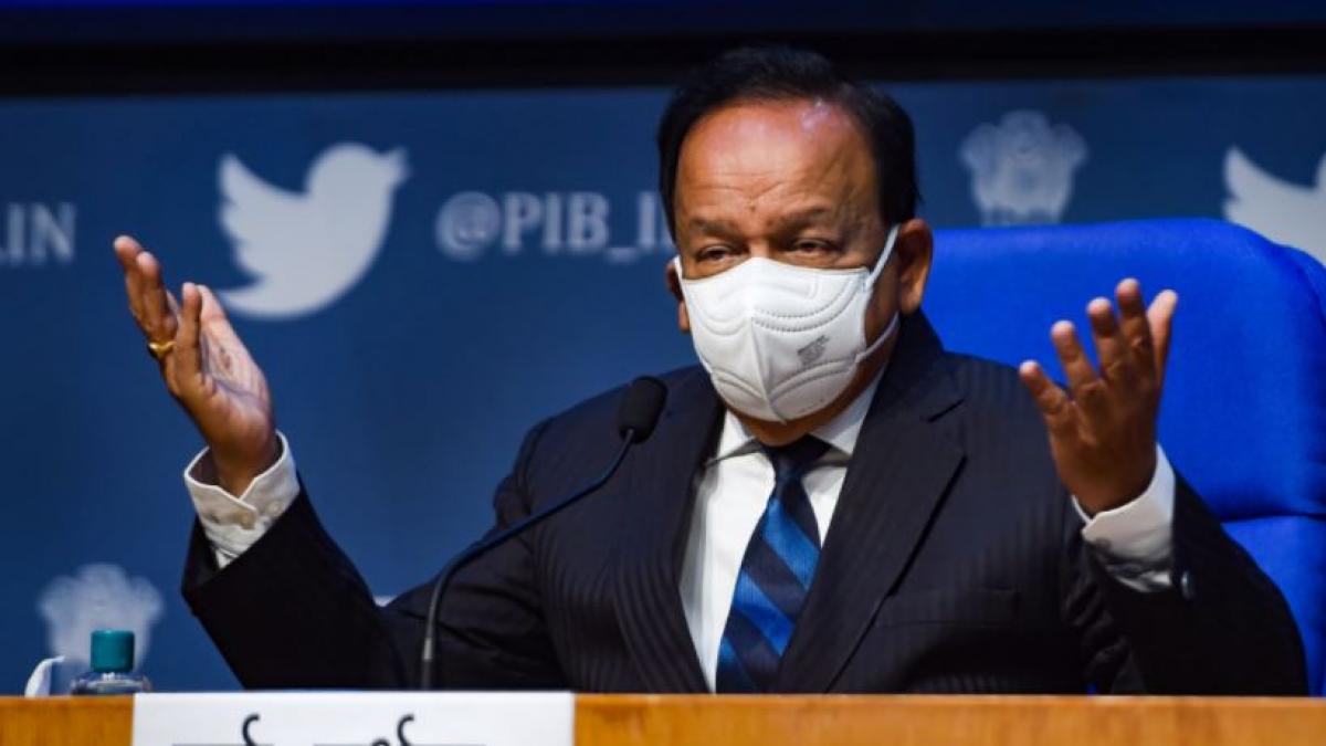 केंद्रीय स्वास्थ्य मंत्री डॉ हर्षवर्धन (फोटो- पीटीआई)