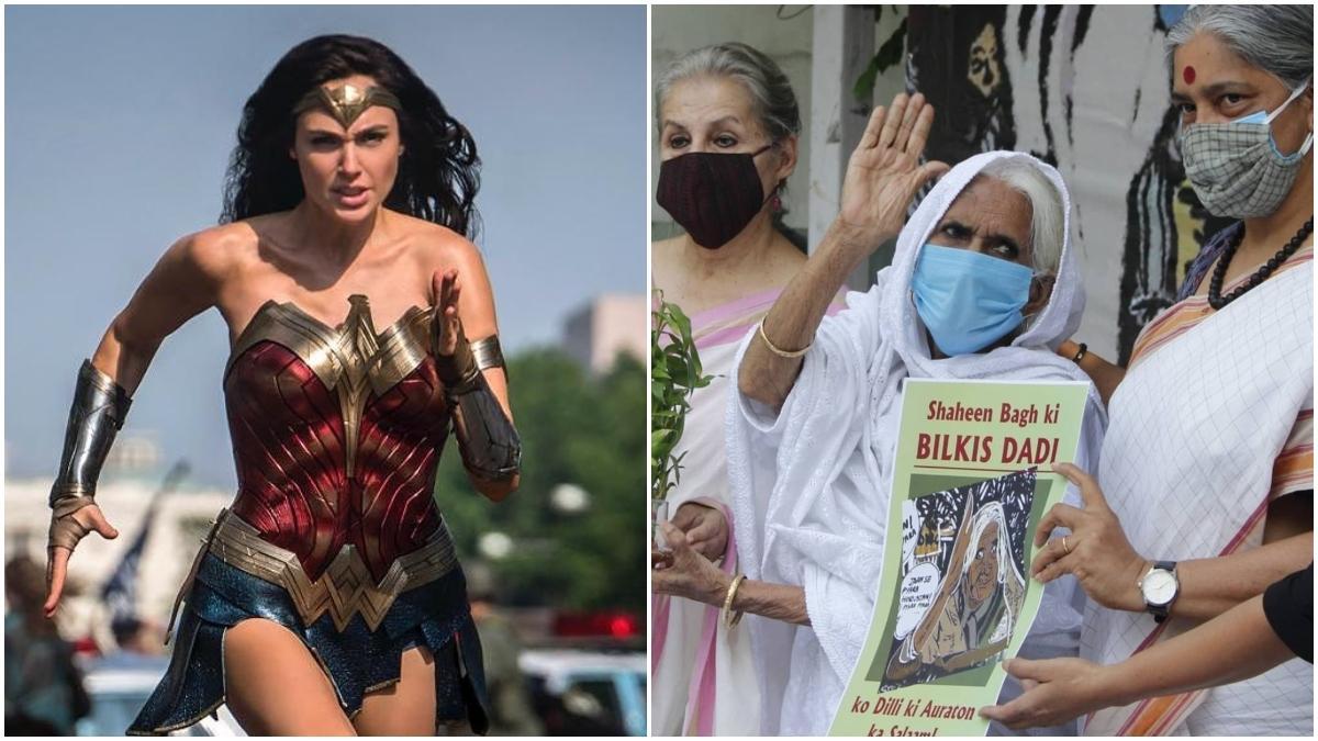 गैल गडोट और शाहीन बाग की दादी बिलकिस बानो 