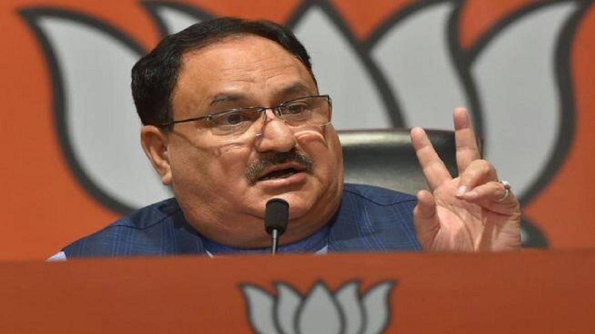 बीजेपी नेता जेपी नड्डा ने अपने संबोधन में पीएम मोदी की तारीफ की.