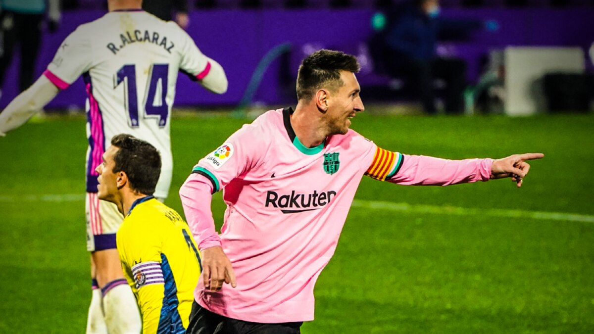 Barcelona's Lionel Messi (AP)