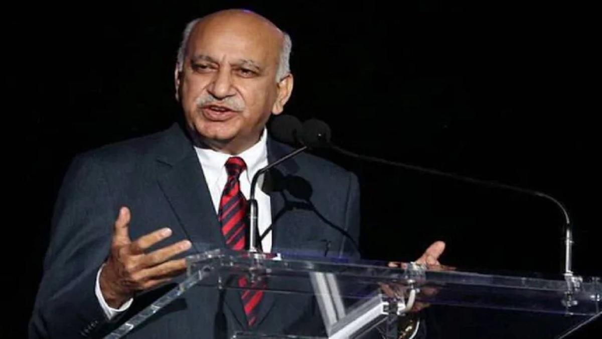 पूर्व केंद्रीय मंत्री एमजे अकबर (फाइल फोटोः पीटीआई)