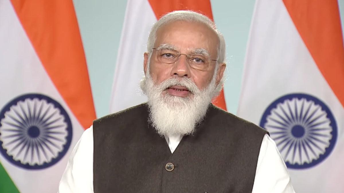 पीएम मोदी ने वैश्विक जलवायु शिखर सम्मेलन को किया संबोधित