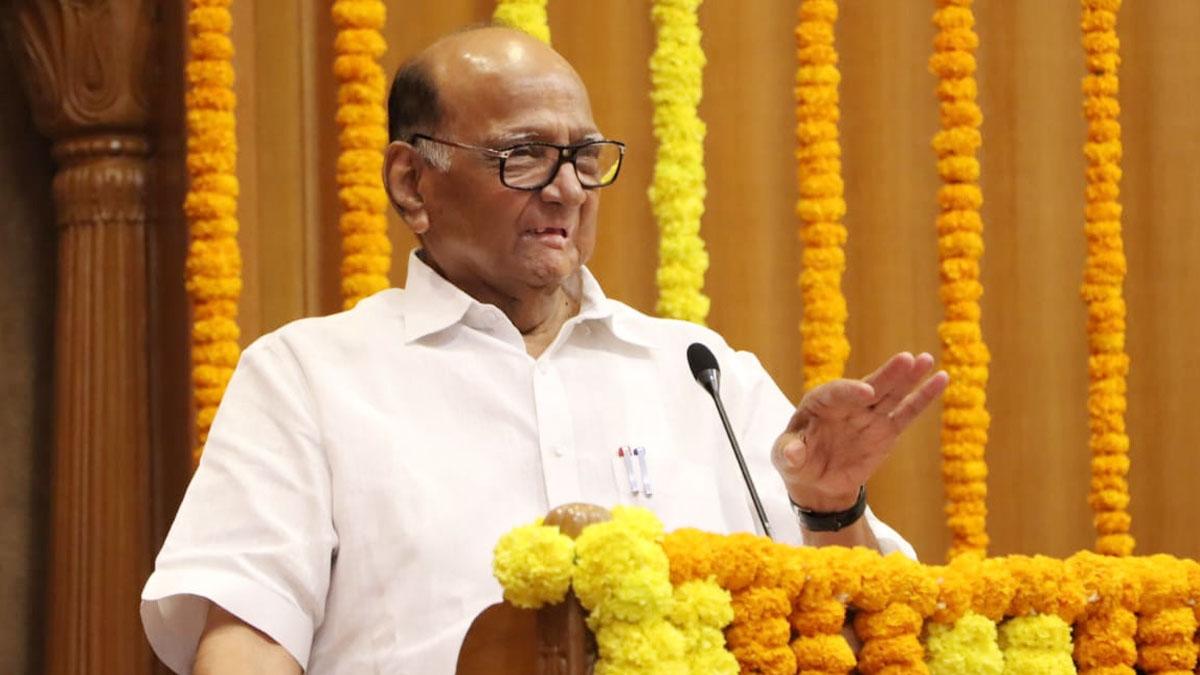 एनसीपी प्रमुख शरद पवार