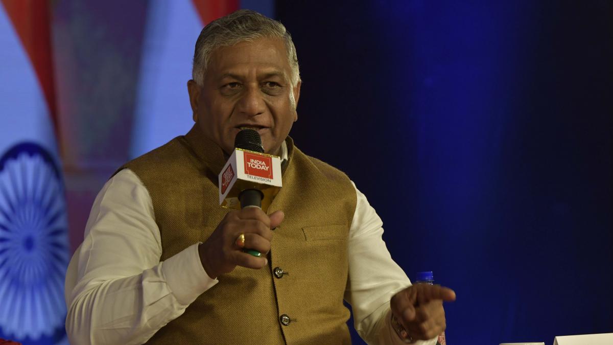 केंद्रीय मंत्री वीके सिंह (फाइल फोटो-इंडिया टुडे)