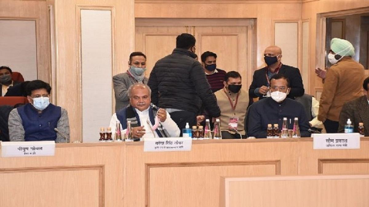 विज्ञान भवन में हुई 10वें दौर की बातचीत 