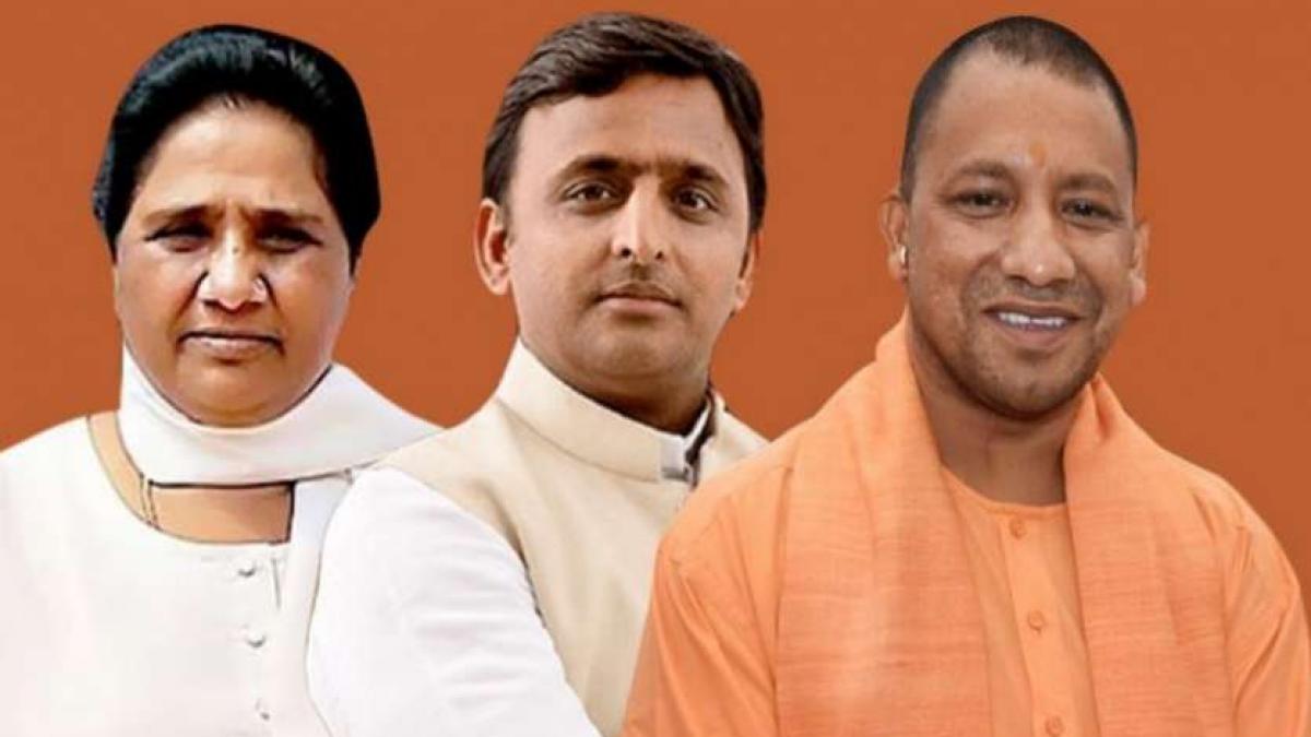 मायावती, अखिलेश यादव, योगी आदित्यनाथ