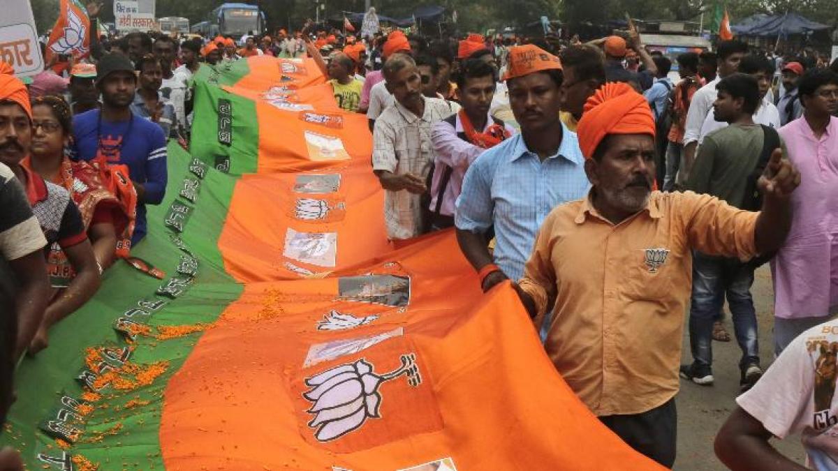 बीजेपी कार्यकर्ता (फाइल फोटो-PTI)