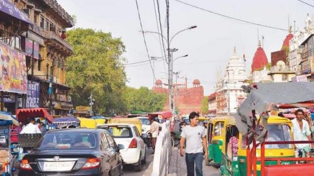चांदनी चौक स्थित प्राचीन मंदिर टूटा (फाइल फोटो)