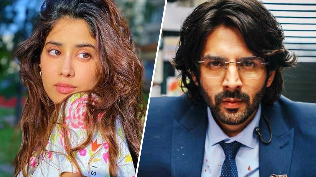 कार्तिक आर्यन और जाह्नवी कपूर