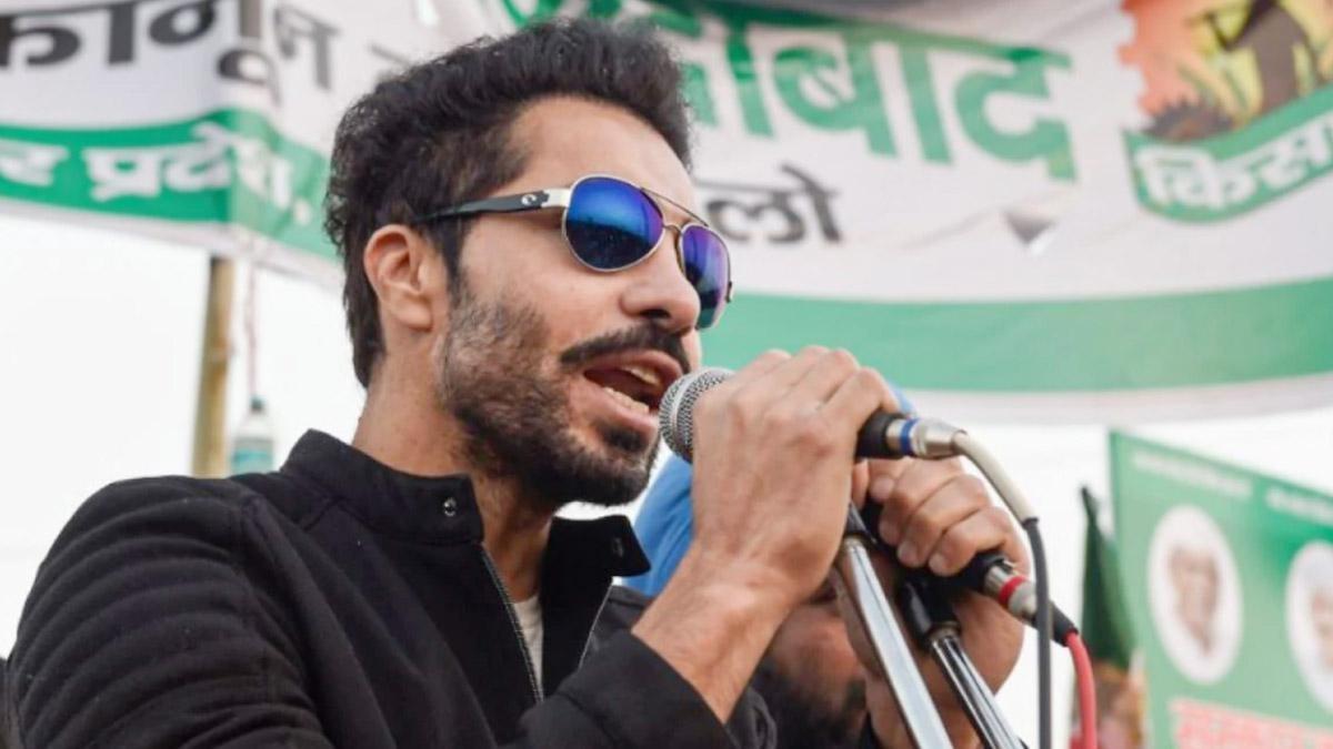 दीप सिद्धू के समर्थन में आया खालिस्तानी समर्थक (फाइल)