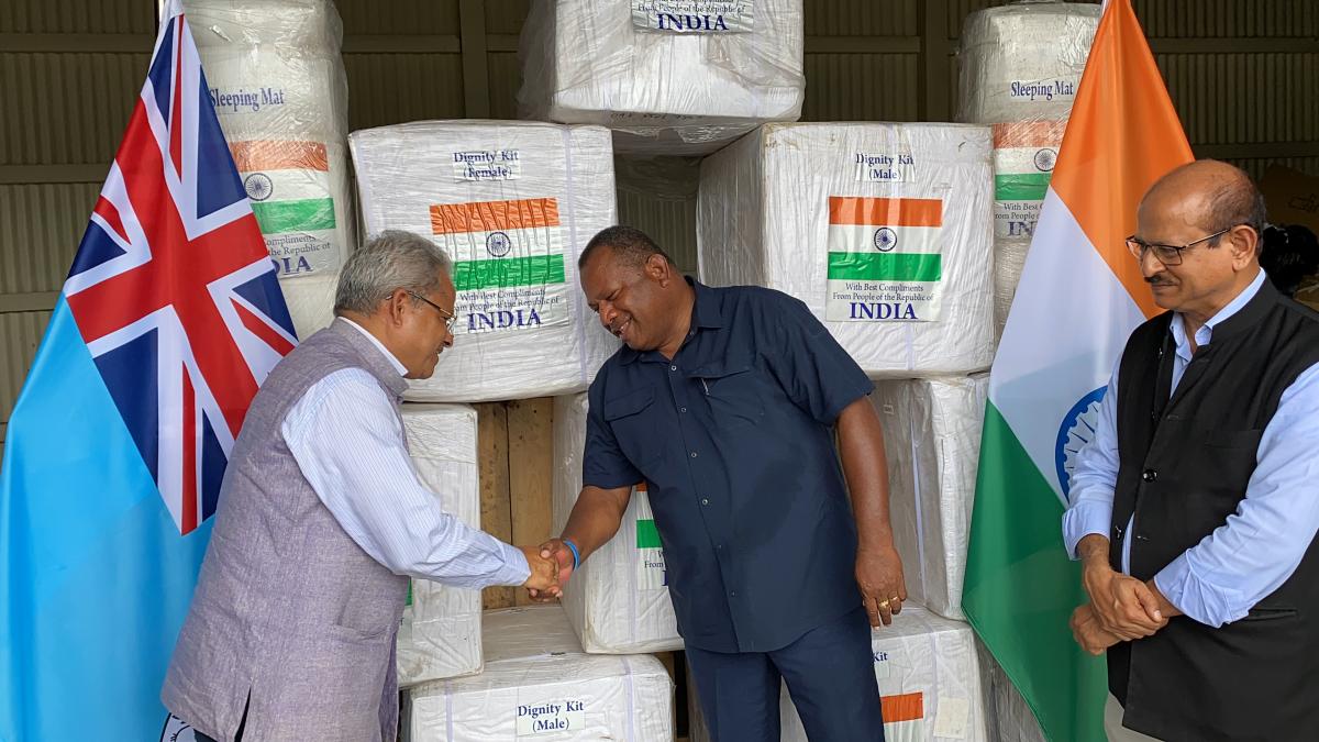 मुश्किल वक्त में भारत ने की मदद