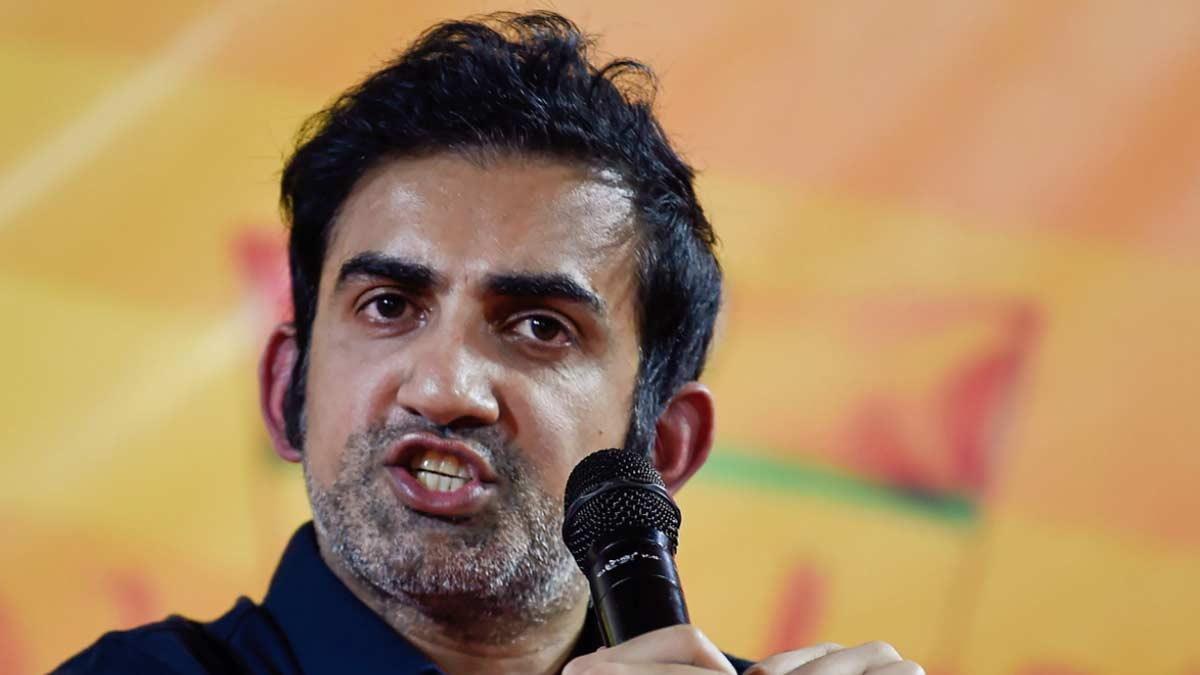 दिल्ली से BJP के सांसद गौतम गंभीर (फाइल-पीटीआई)