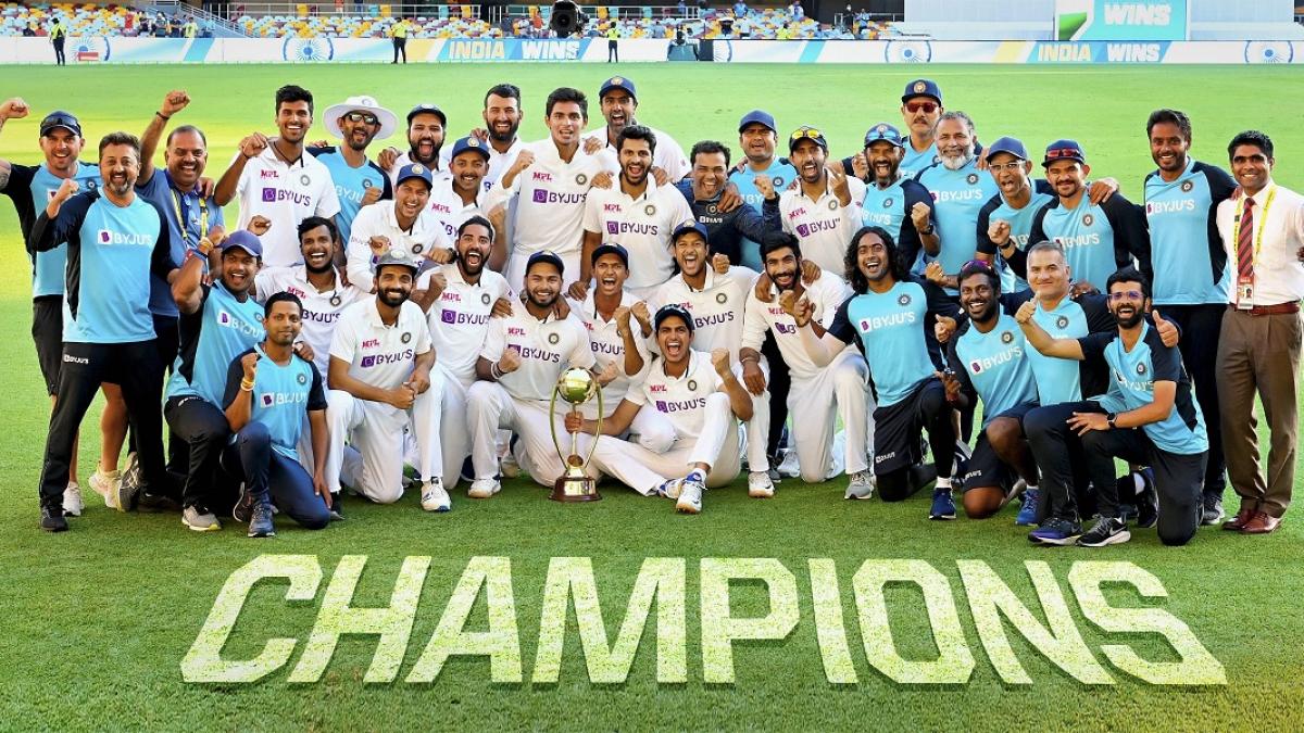 भारतीय टीम ने टेस्ट सीरीज में ऑस्ट्रेलिया को 2-1 से दी थी मात (फोटोः पीटीआई)