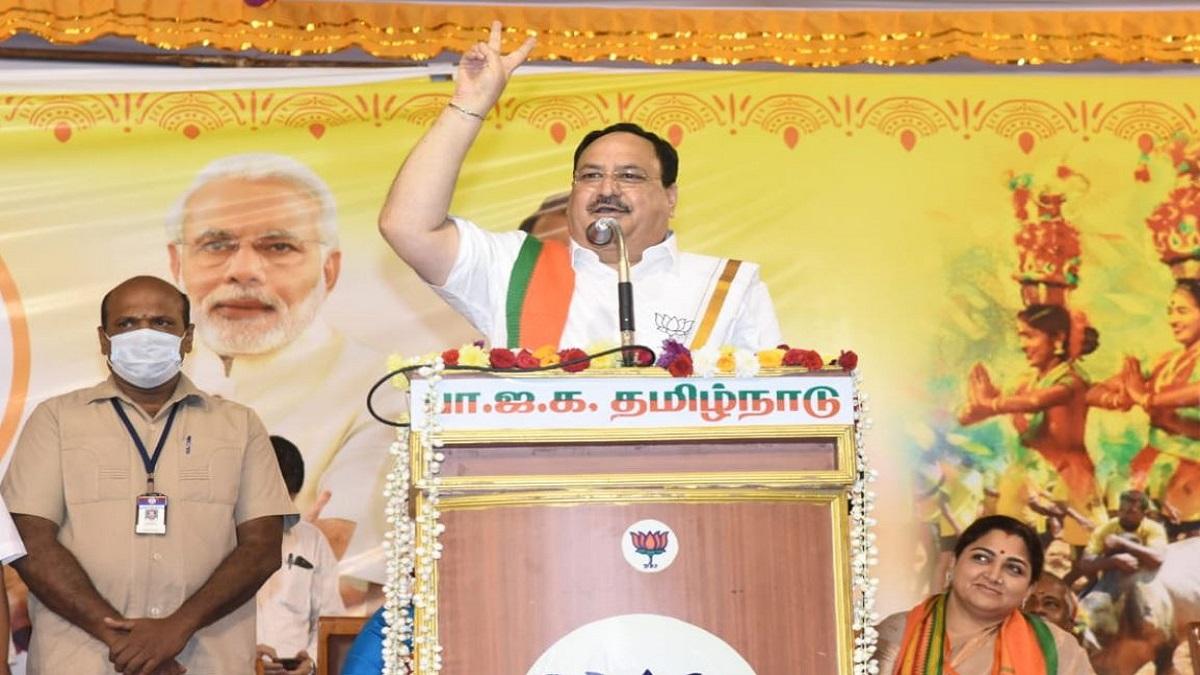 बीजेपी के राष्ट्रीय अध्यक्ष जेपी नड्डा 
