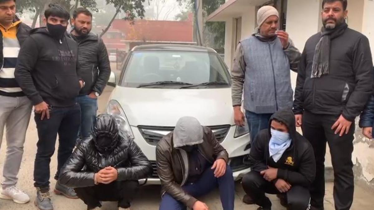 मेडिकल छात्र को अपहरणकर्ताओं के चंगुल से सकुशल छुड़ाया (फोटो- आजतक)