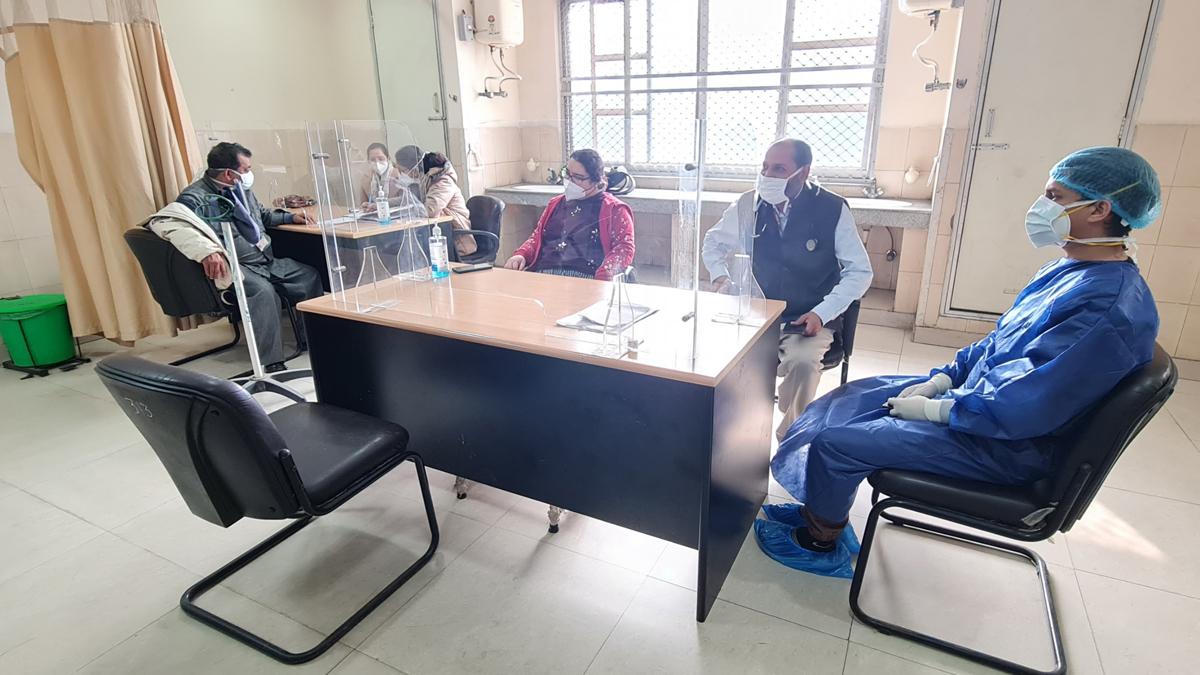 LNJP अस्पताल में फिर शुरू हुई OPD 