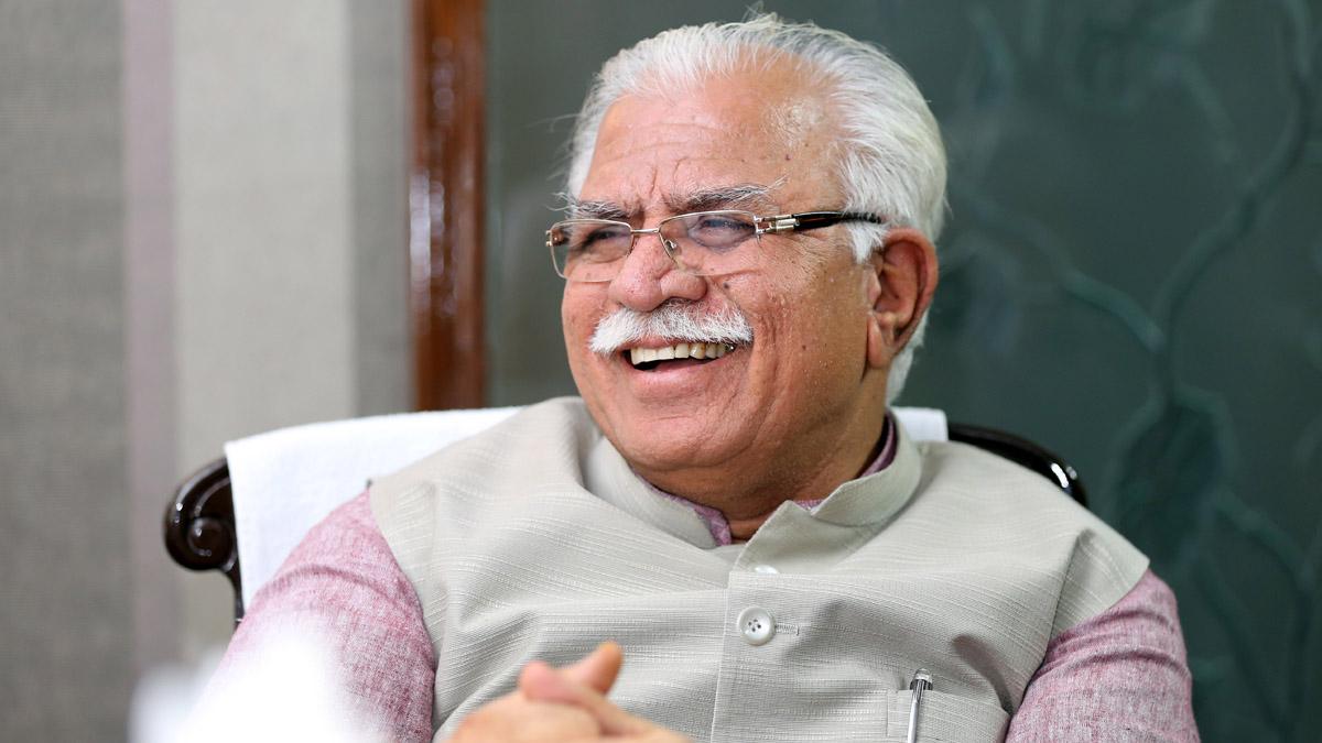 हरियाणा के मुख्यमंत्री मनोहर लाल खट्टर (फाइल फोटो)