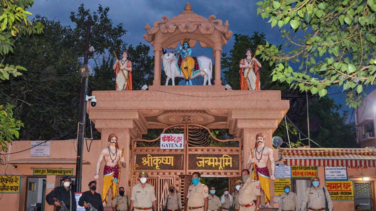 मथुरा में 13.37 एकड़ जमीन श्री कृष्ण जन्मभूमि ट्रस्ट को देने की मांग (सांकेतिक-पीटीआई)