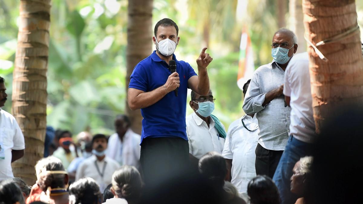 कांग्रेस नेता राहुल गांधी 