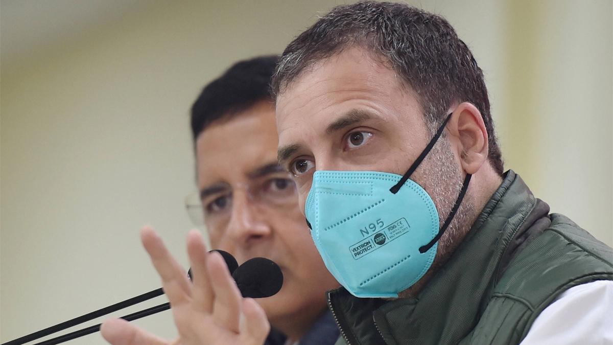 राहुल गांधी ने केंद्र सरकार को घेरा (फोटो-PTI)