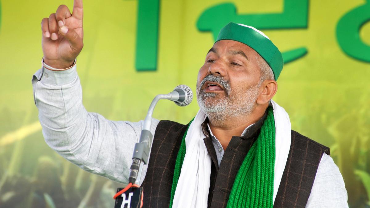 भारतीय किसान यूनियन के राष्ट्रीय प्रवक्ता राकेश टिकैत