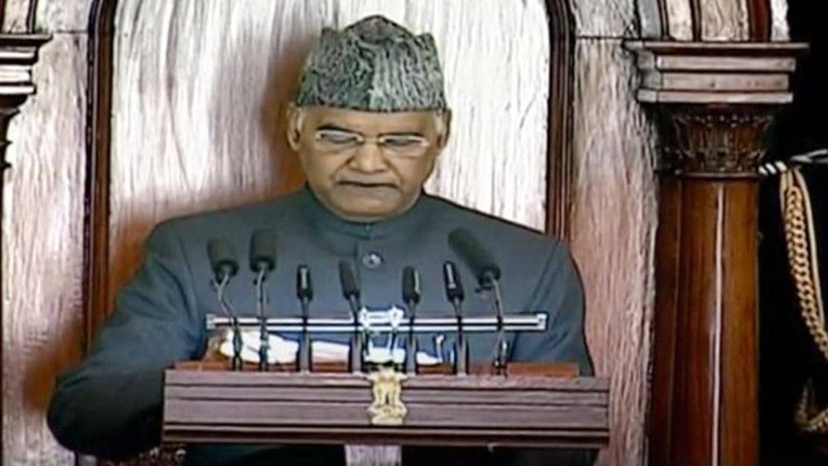 LIVE: राष्ट्रपति कोविंद बोले- किसानों के हितों के लिए सरकार गंभीर, स्वामीनाथन आयोग की रिपोर्ट लागू की - parliament budget session president ramnath kovind speech farmers ...