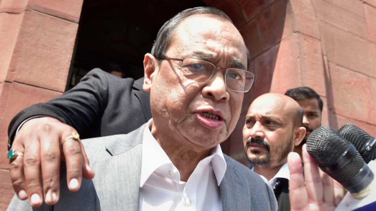 पूर्व मुख्य न्यायाधीश जस्टिस रंजन गोगोई को Z+ की सुरक्षा मिली (फाइल-पीटीआई)