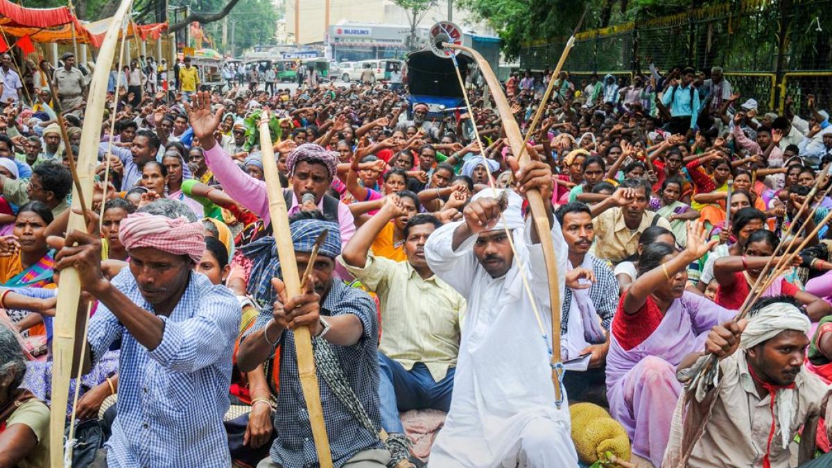 झारखंड में आदिवासी समुदाय की सरना धर्म की मांग