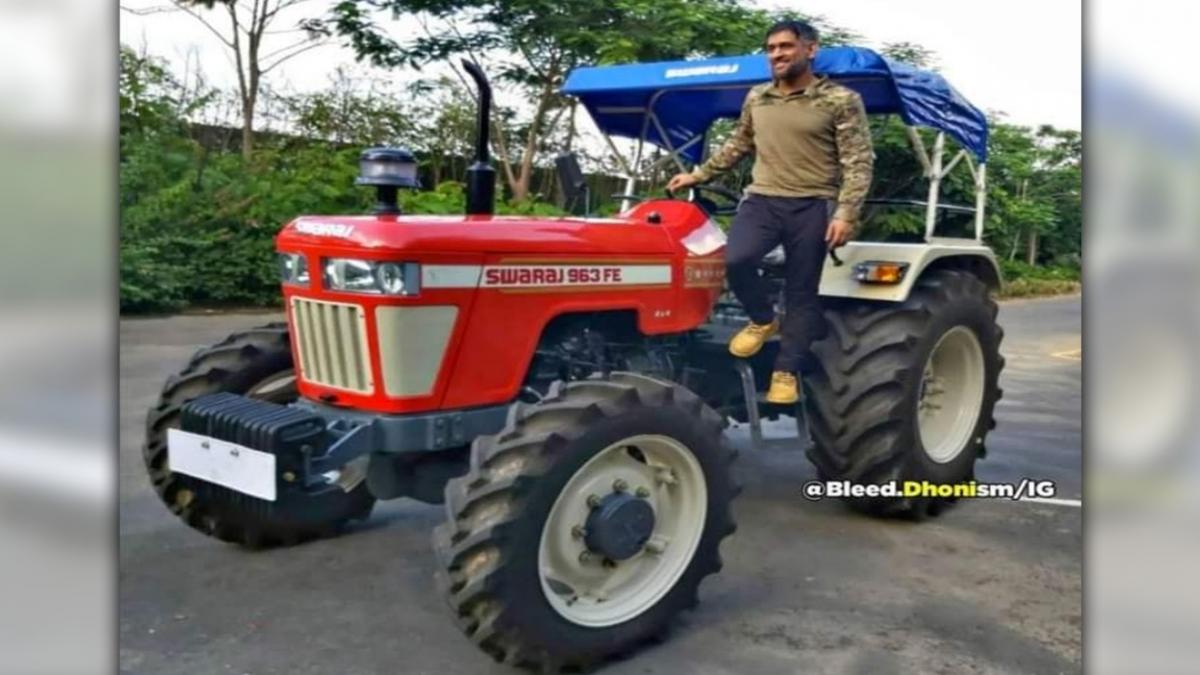 धोनी की इस तस्वीर का किसान आंदोलन से लेना-देना नहीं है 