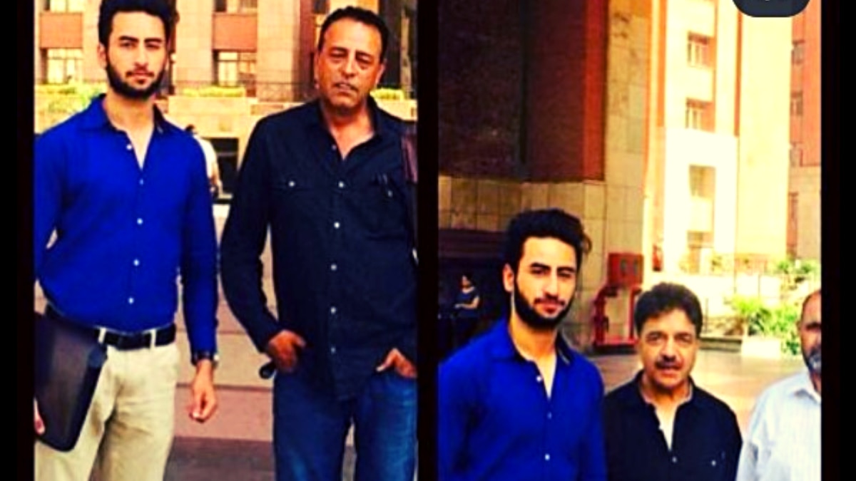 ऋषिगंगा प्रोजेक्ट के जनरल मैनेजर और उनका बेटा