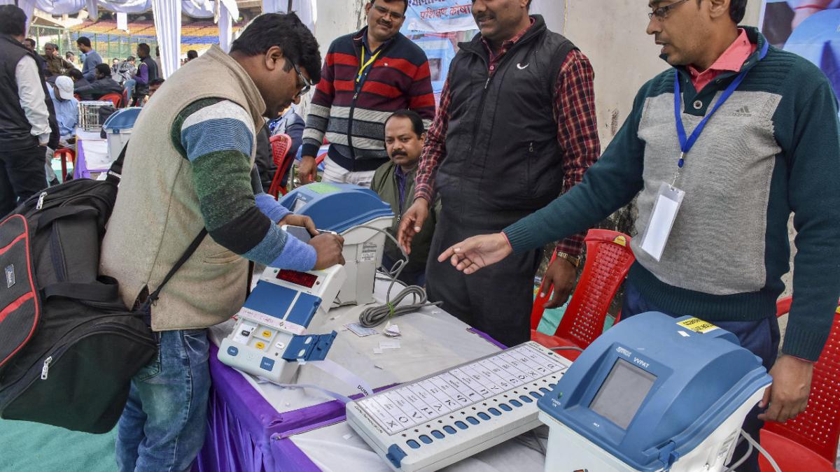 आज हो सकता है चुनाव की तारीखों का ऐलान (प्रतीकात्मक तस्वीर)