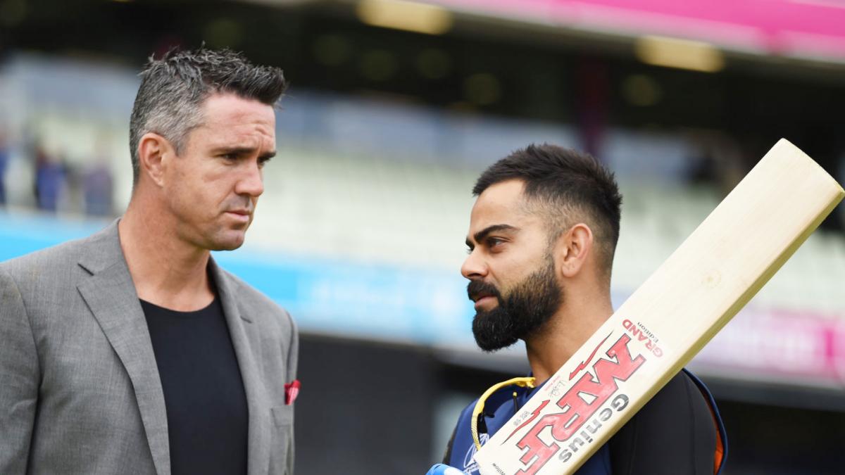 Kevin Pietersen and Virat Kohli (File, Getty)
