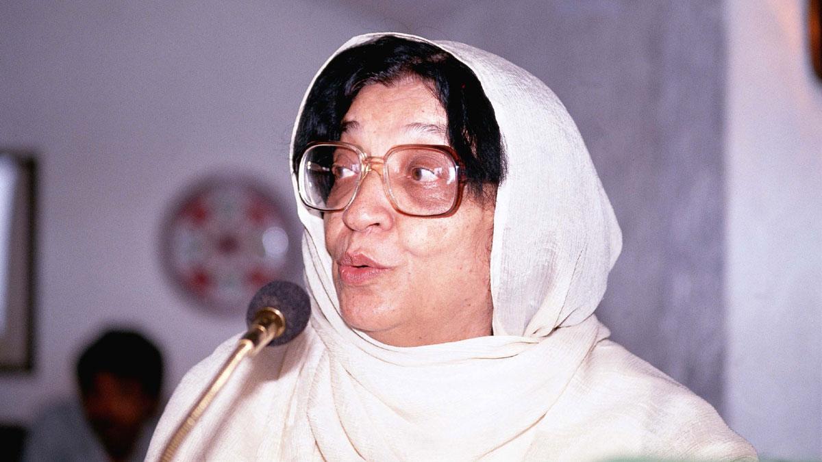 कृष्णा सोबती ( फाइल फोटो- सौजन्यः India Today Archive)