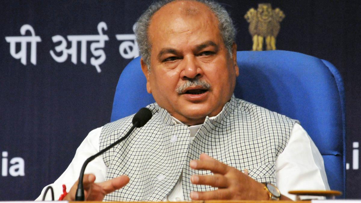 कृषि मंत्री नरेंद्र सिंह तोमर (फाइल फोटो)