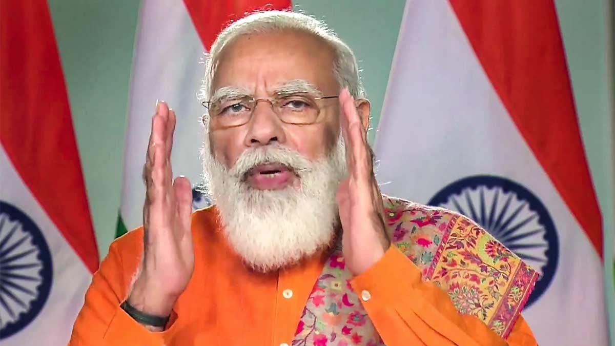 प्रधानमंत्री नरेंद्र मोदी ने लोकसभा में कांग्रेस पर साधा निशाना (फाइल-पीटीआई)
