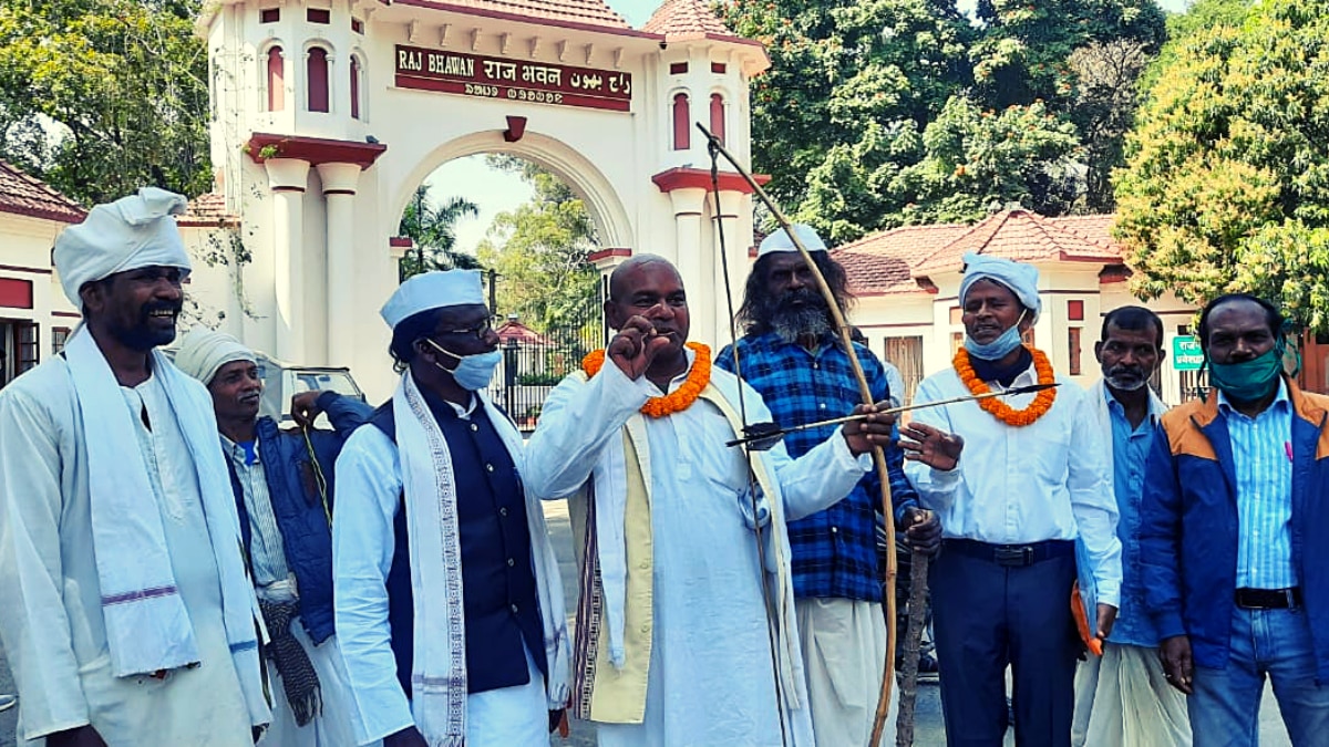 रांची पहुंचे पत्थलगड़ी समर्थक (फाइल फोटो)