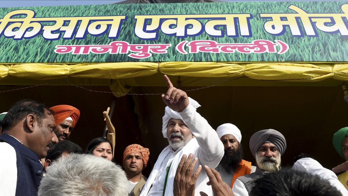 किसान नेता राकेश टिकैत (PTI)