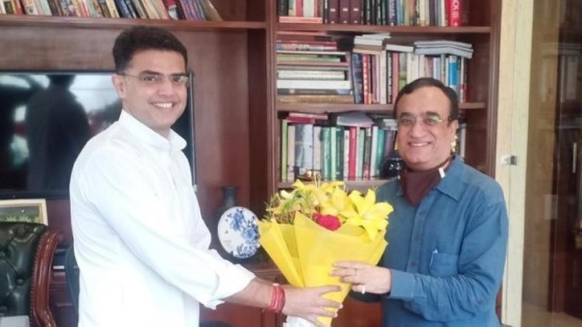 सचिन पायलट और अशोक गहलोत 